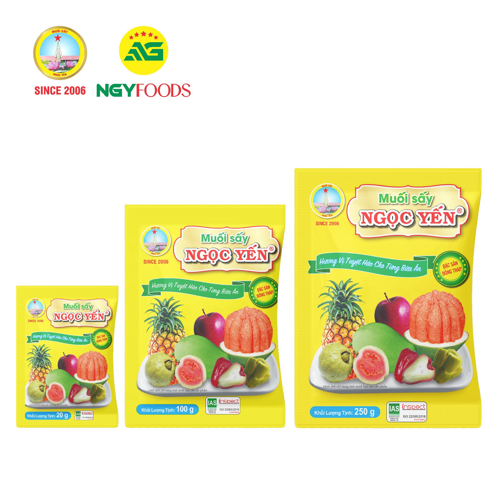 Muối sấy Ngọc Yến